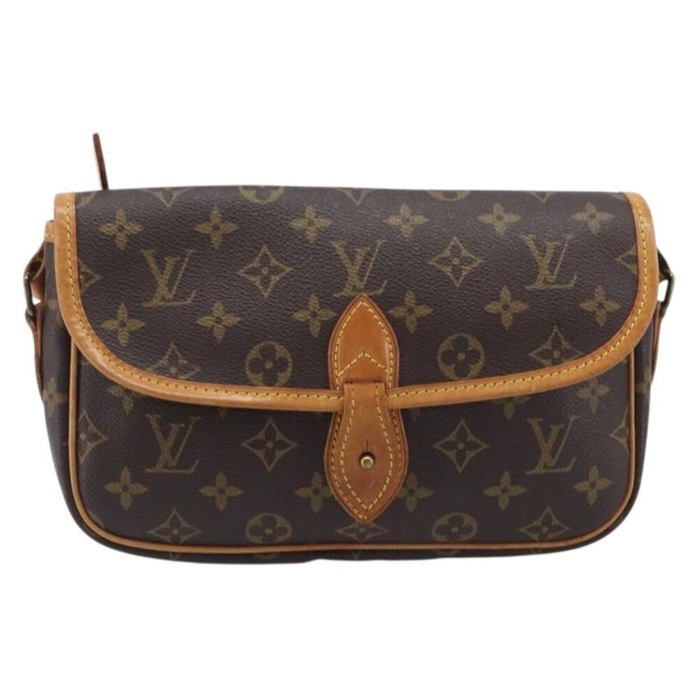 Louis Vuitton Sac Gibeciere Messenger Monogram Canvas Brown Canvas Shoulder Bag